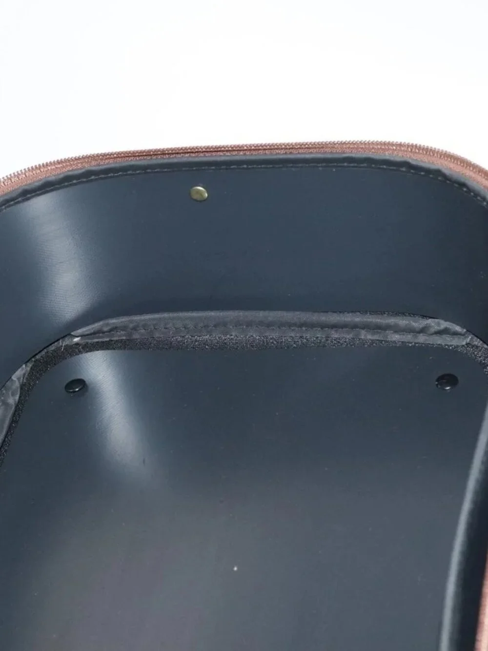 Burberrys Nova Check Boston Bag PVC Leather Beige - Picture 11 of 16